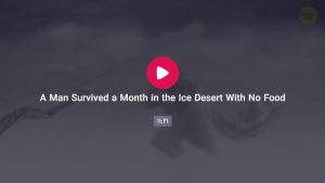Cddddapture 300x169 - A Man in the Ice Desert With No Food